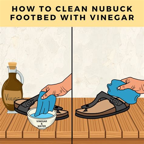 cleaning nubuck with vinegar.